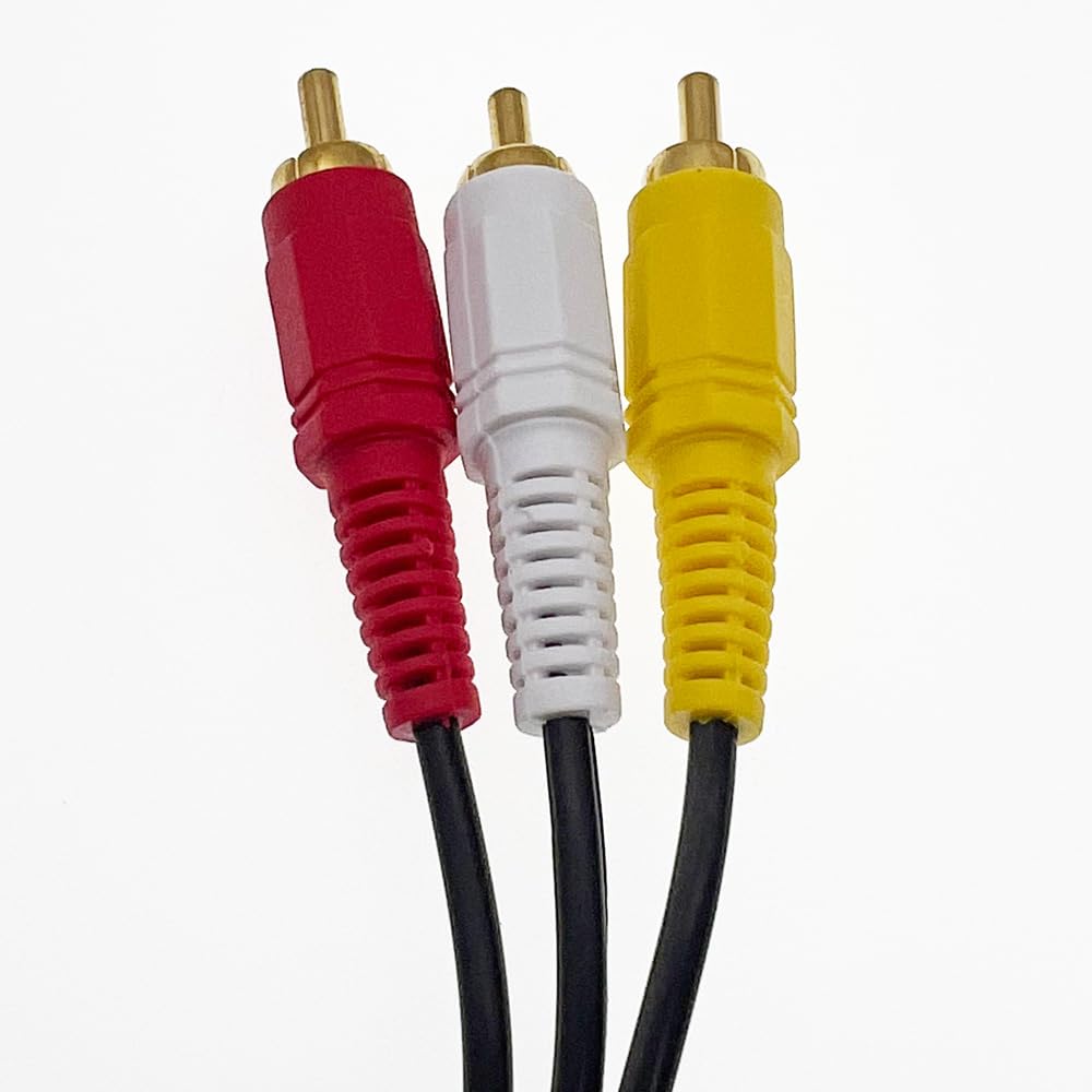 Amazon | Hjiopkul 3RCA〜3RCA AVケーブル1.35メートル3 RCA端子(オス
